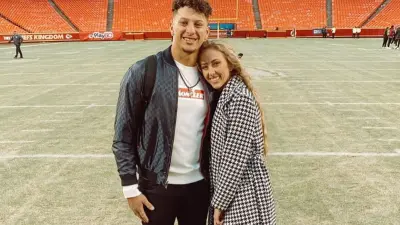Patrick Mahomes and Brittany Matthews