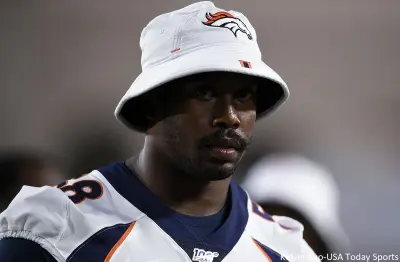 Von Miller in shoulder pads