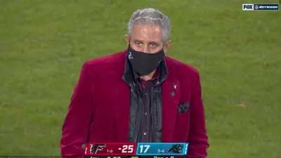 Arthur Blank red coat