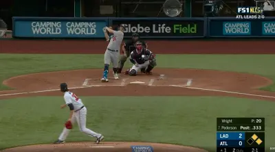 Joc Pederson home run