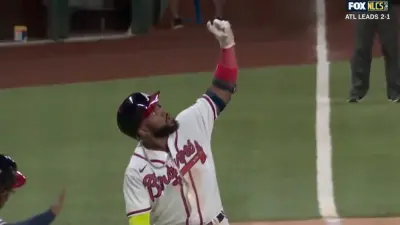 Marcell Ozuna selfie celebration