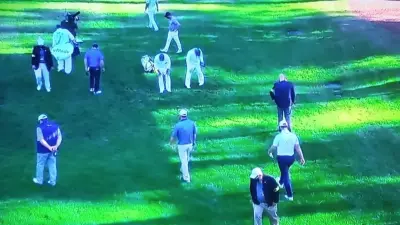 Bryson DeChambeau lost ball