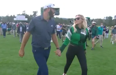 Dustin Johnson Paulina Gretzky