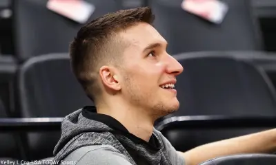 Bogdan Bogdanovic on the court