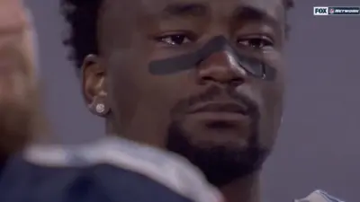 Corey Davis crying