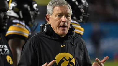 Kirk Ferentz on the sideline