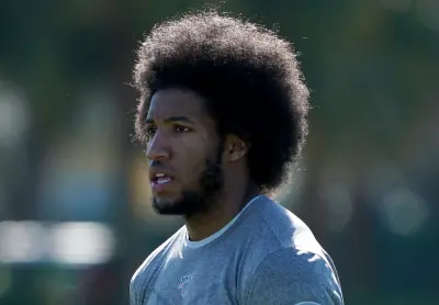 Marlon Humphrey in a workout