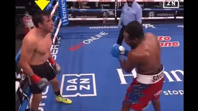 Julian Fernandez taunting