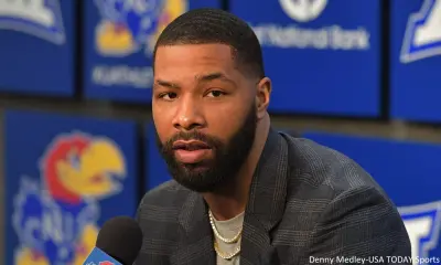 Marcus Morris at a press conference