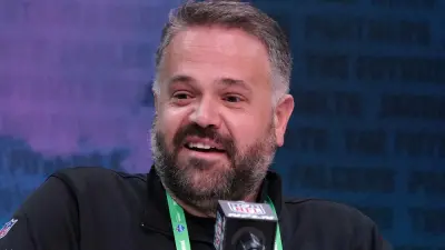 Matt Rhule at a press conference