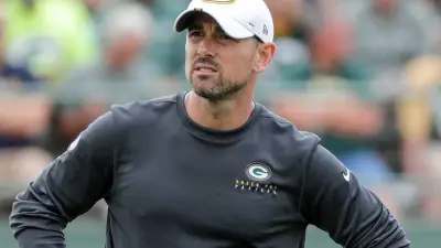 Matt LaFleur in Packers gear