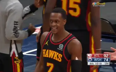 Rajon Rondo trolling