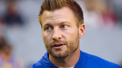 Sean McVay on the sideline
