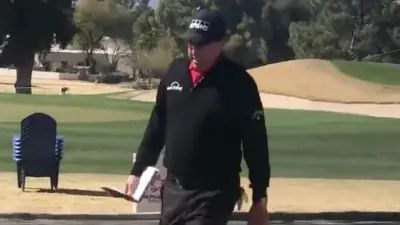 Phil Mickelson black red