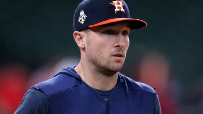 Alex Bregman in his Astros uniform