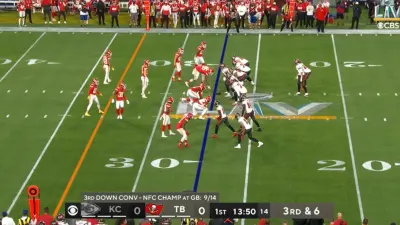 CBS Super Bowl scorebug