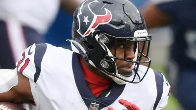 David Johnson in his Texans uniform