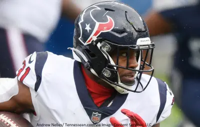 David Johnson in his Texans uniform
