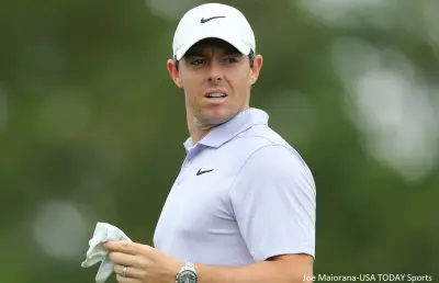 Rory McIlroy on the golf course