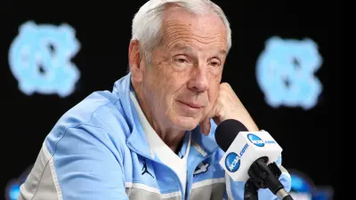 Roy Williams at the podium