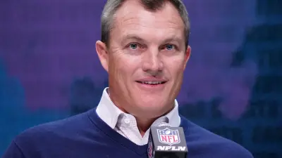 John Lynch at the podium