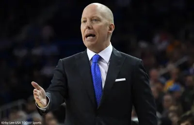 Mick Cronin in a suit