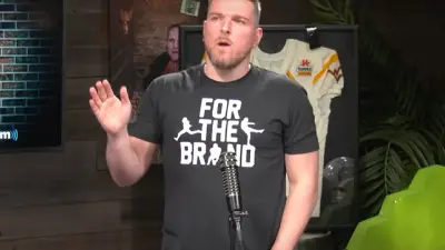 Pat McAfee talking on his show
