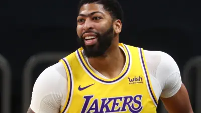 Anthony Davis in his Lakers uniform