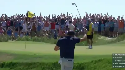Phil Mickelson bunker shot