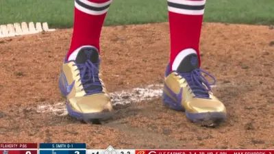 Jack Flaherty Kobe Bryant cleats