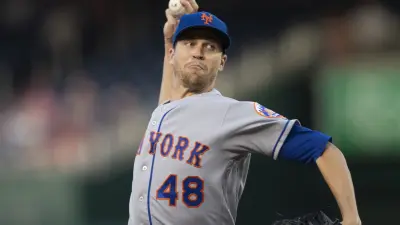 Jacob deGrom ready to throw