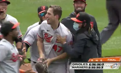 John Means no-hitter