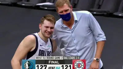 Luka Doncic Dirk Nowitzki