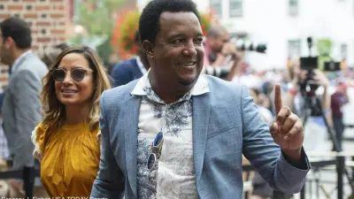 Pedro Martinez smiling