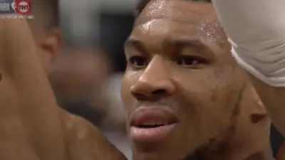 Giannis Antetokounmpo airball