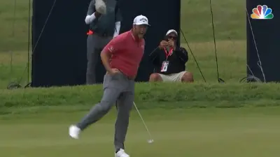 Jon Rahm celebration