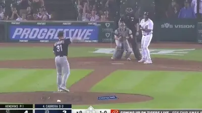Liam Hendriks rain delay