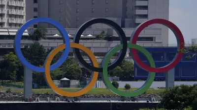 Tokyo Olympics rings