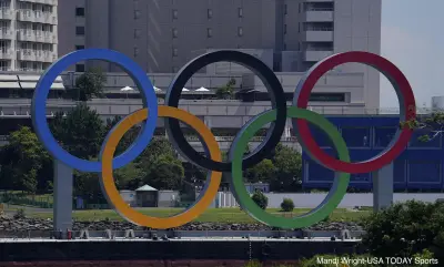 Tokyo Olympics rings