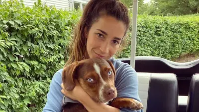 Aly Raisman dog