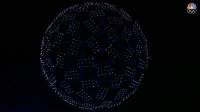 Olympics drones