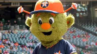 Houston Astros mascot Orbit