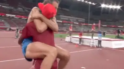 Gianmarco Tamberi Mutaz Barshim