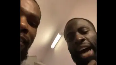 Kevin Durant Draymond Green