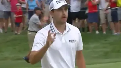Patrick Cantlay putt