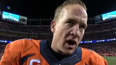Peyton Manning forehead mark