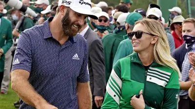 Dustin Johnson and Paulina Gretzky
