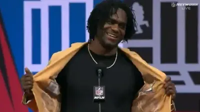 Edgerrin James Hall of Fame jacket