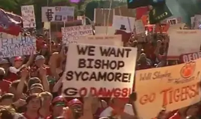 Bishop Sycamore GameDay sign