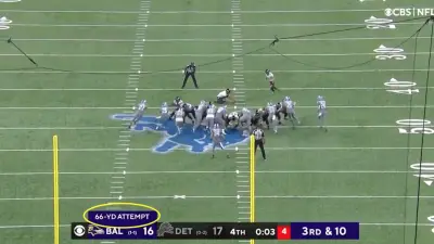 Justin Tucker record kick